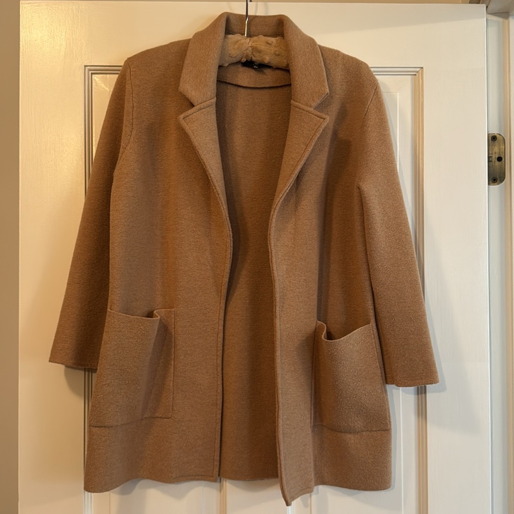 Jcrew Sophie Open Front Sweater Blazer - image 2